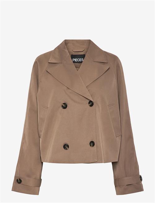 Pieces | Pcscarlett Ls Short Trenchcoat Noos Bc | L