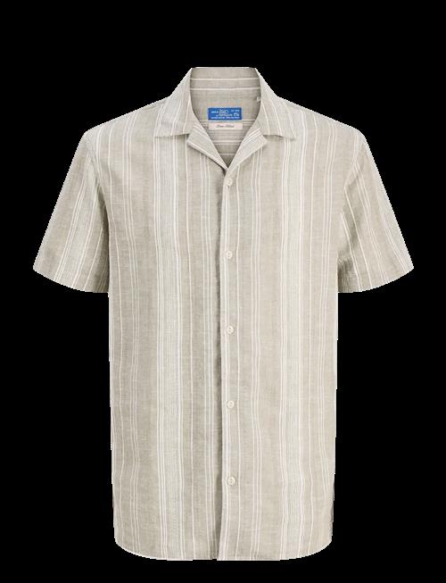 Jack & Jones | Jprblusummer Lin. Blen Dobby Ss Shirt Sn | L