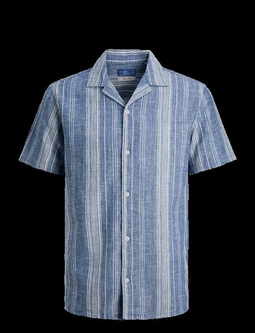 Jack & Jones | Jprblusummer Lin. Blen Dobby Ss Shirt Sn | XS