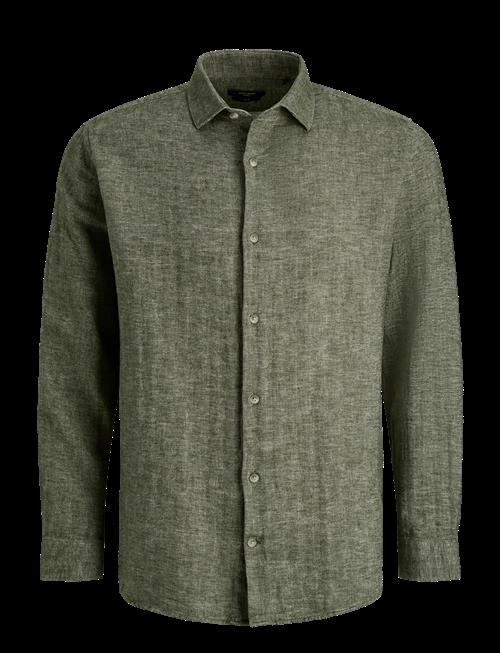 Jack & Jones | Jprblaparker Linen Blend L/S Shirt | S