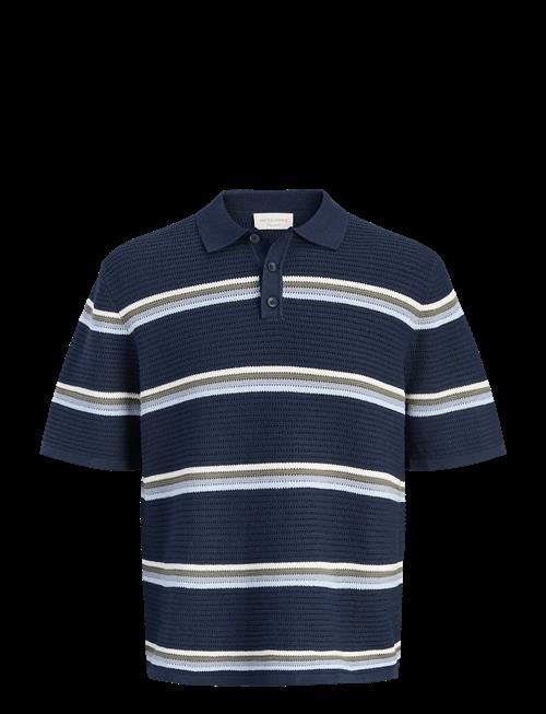 Jack & Jones | Jormaine Knit Stripe Polo Sn | S