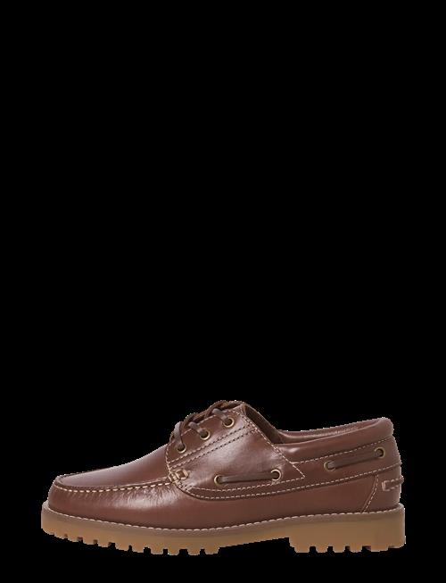 Jack & Jones | Jfwbrooklyn Leather Boat Shoe Ln | 40