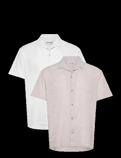 Jack & Jones | Jjesummer Linen Blend Resort Shirt 2Pkmp | XL