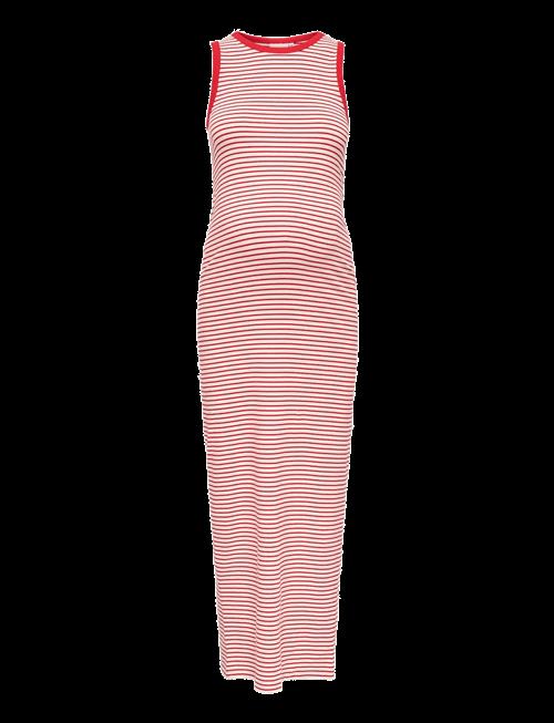 Only Maternity | Olmmalou S/L O-Neck Calf Dress Jrs | XL