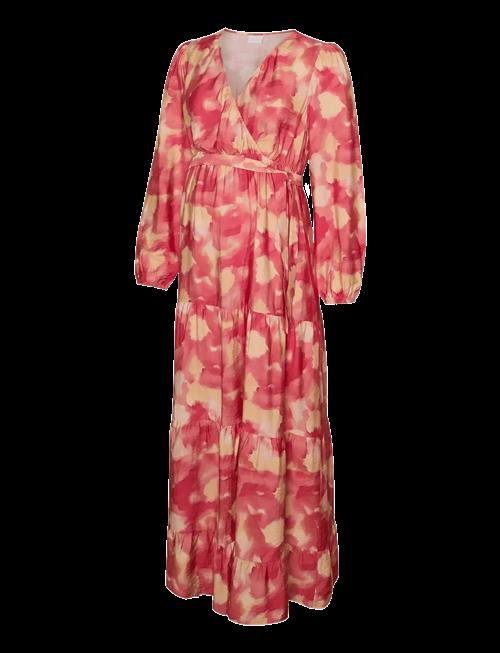 Mamalicious | Mlsandra Tess L/S Wo Long Dress 2F | S