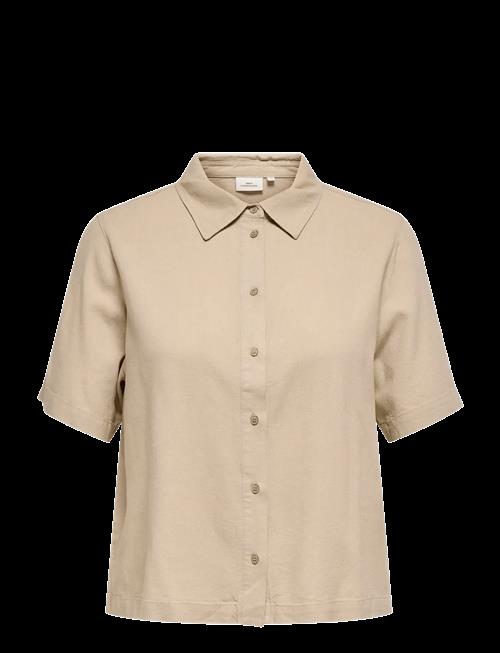 ONLY Carmakoma | Cargoa S/S Linen Bl Shirt Cc Pnt | 50