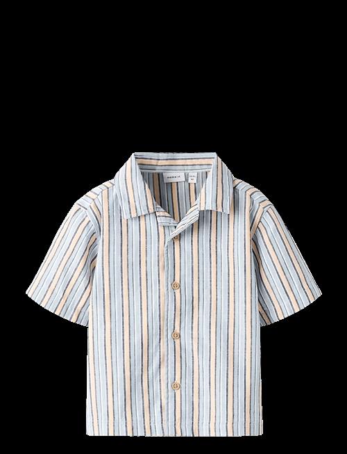 name it | Nmmfiore Ss Nreg Shirt | 116