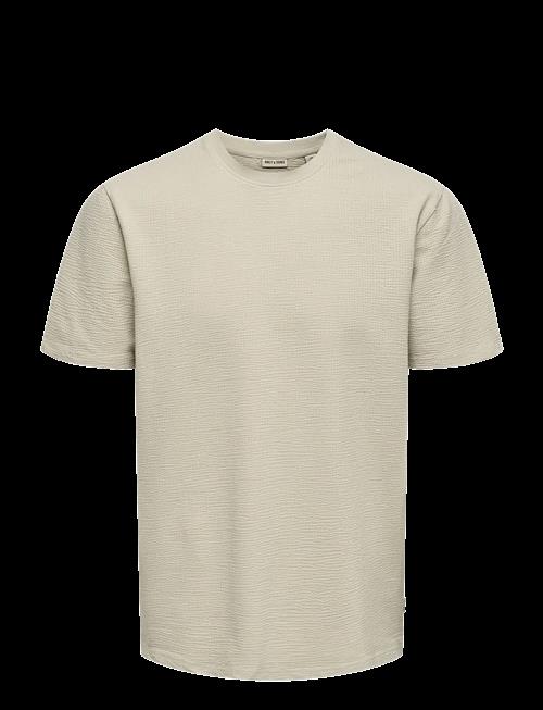 ONLY & SONS | Onskian Life Reg Seersucker Ss Tee Noos | L