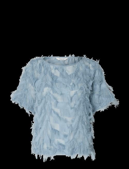 Selected | Slfmyline Ss Boat Neck Top B | 38