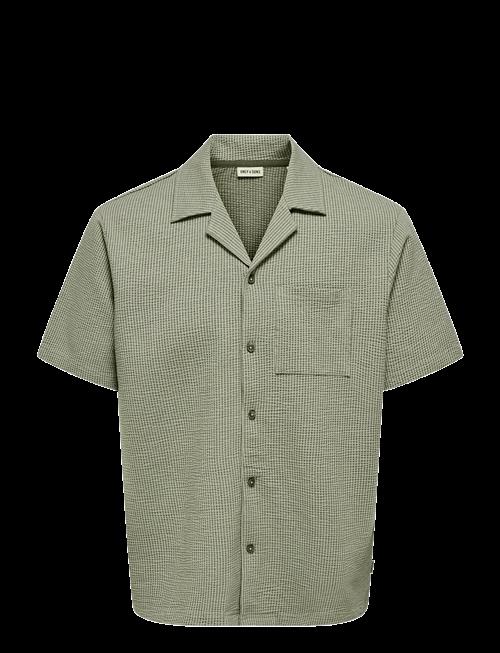 ONLY & SONS | Onskian Life Seersucker Strp Ss Shirt Vd | L