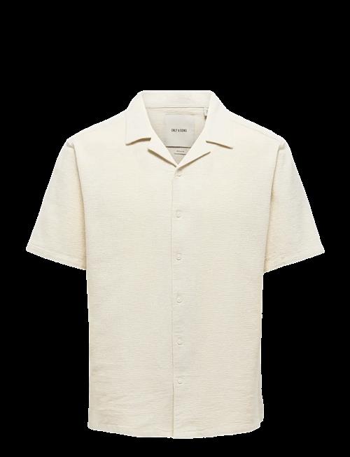 ONLY & SONS | Onstrev Life Solid 002 Ss Shirt Reg Vd | XXL