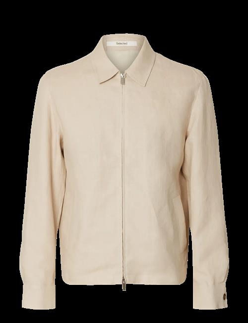 Selected | Slhreg-Baird Linen Zip Jacket | 54