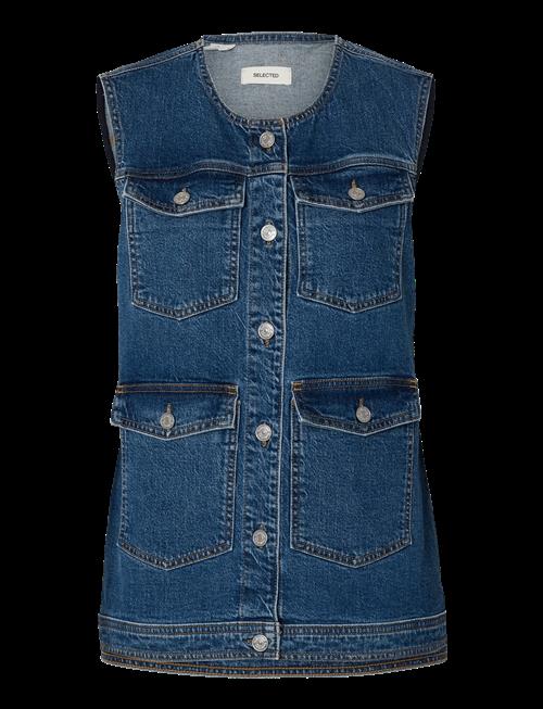 Selected | Slfeva Denim Vest | 34