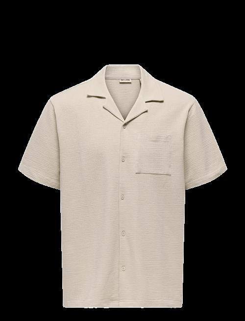 ONLY & SONS | Onskian Life Seersucker Ss Shirt Noos | S