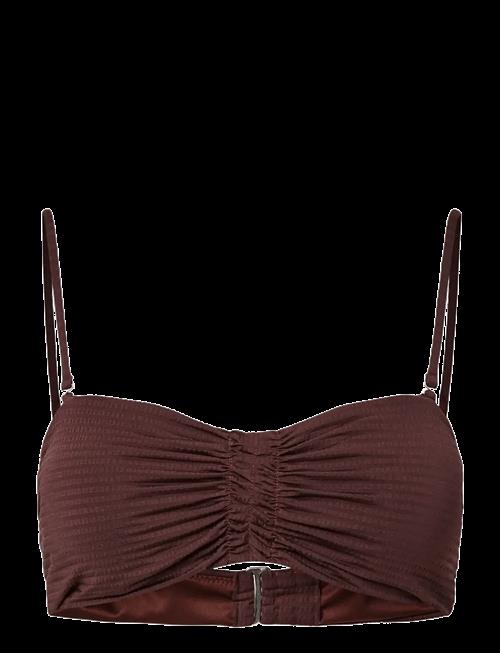 Pieces | Pckaya Seersucker Bikini Top | XS