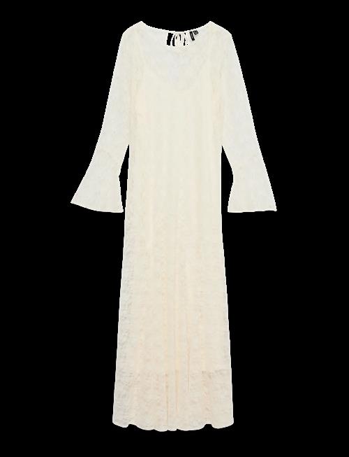 Vero Moda | Vmloulou Lace Ls Ankle Dress Wvn | S