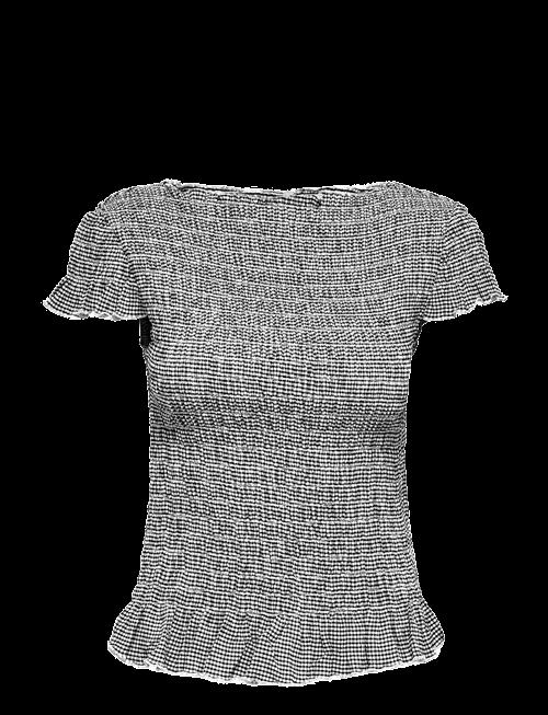 ONLY | Onlcelle Cap Smock Boatneck Top Jrs | S
