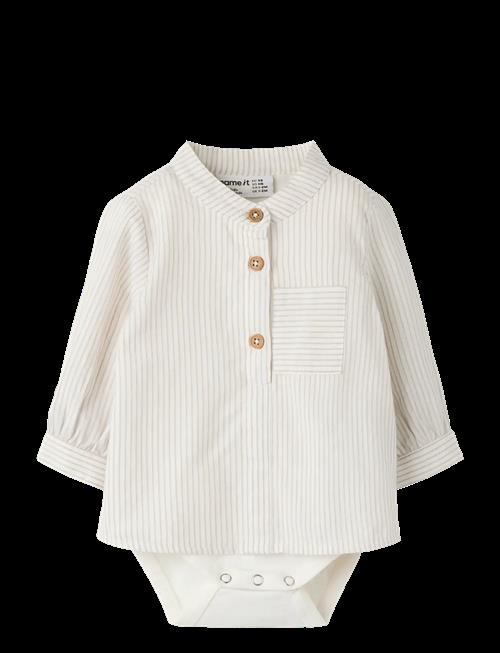name it | Nbmfar Ls Shirtbody | 80