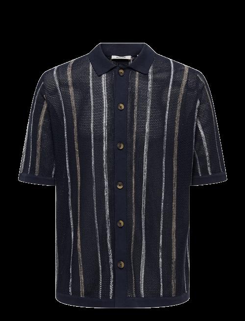 ONLY & SONS | Onstobby Life Rlx  Ss Shirt Knit Noos | XL