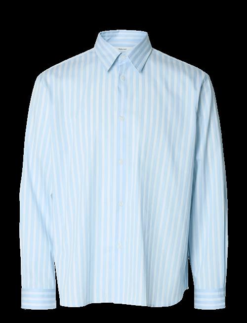 Selected | Slhrlxgeorge Dobby Ls Shirt | S