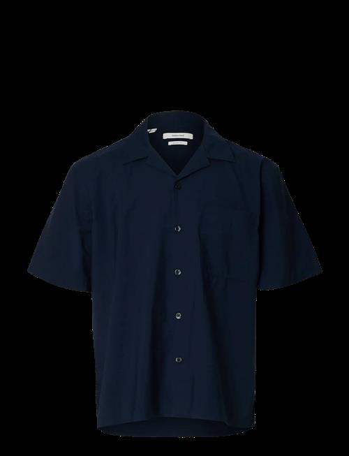 Selected | Slhrlxotis Light Cotton Blend Ss Shirt | S