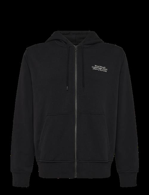 WOOD WOOD | Wwian Zipper Hoodie 25429 | S