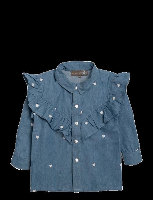 Hanevild | Heart Denim Shirt | 98/104