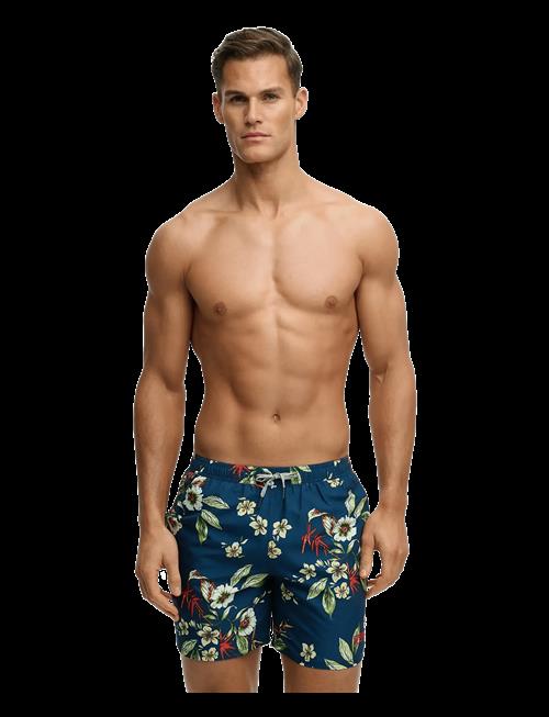 Superdry | Hawaiian Print 16 Swim Short | M