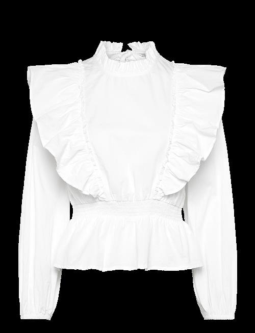 Bubbleroom | Cotton Frill Blouse | 42