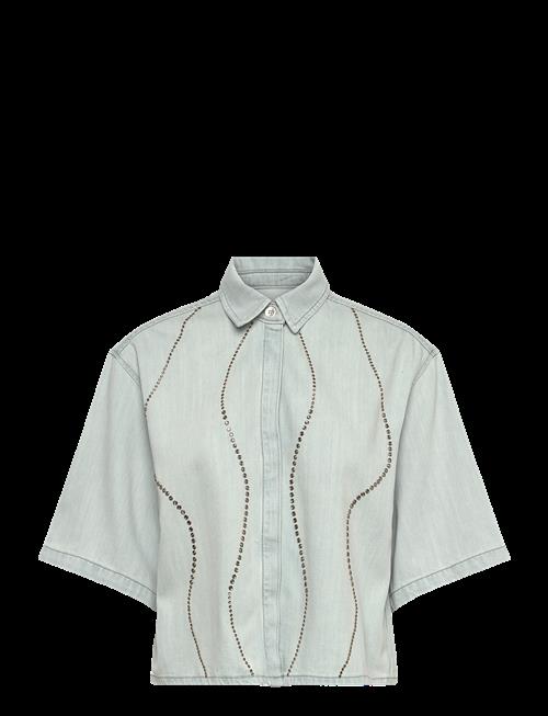 Dante6 | Dante6-Zofia Embellished Denim Shirt | 36