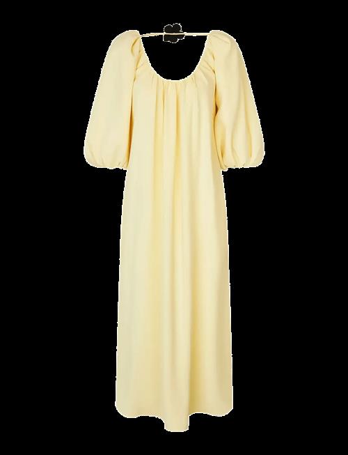 STINE GOYA | Heavy Crepe, Romantic Voluminous Sleeve Dress | M
