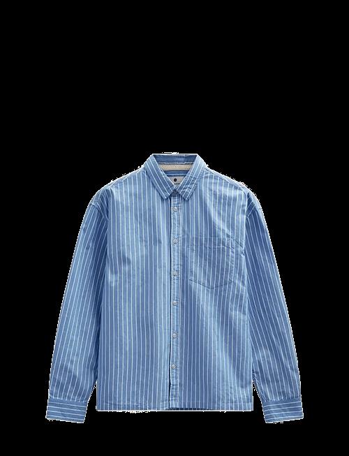 Anerkjendt | Akotto Poplin Stripe Ls Shirt | L