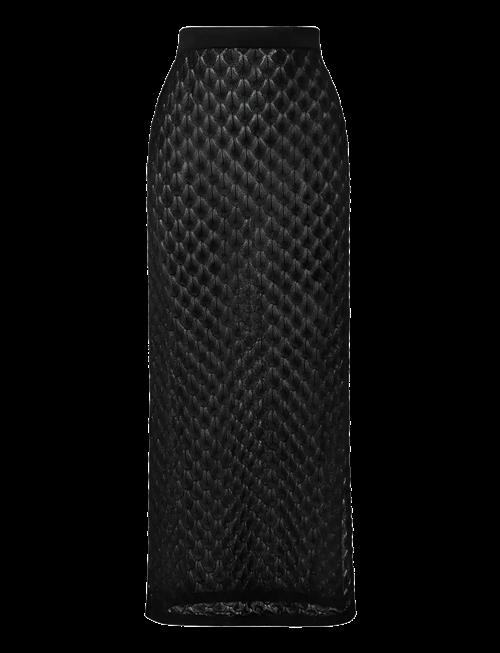 Malina | Fannie Pointelle Knitted Maxi Skirt | XL