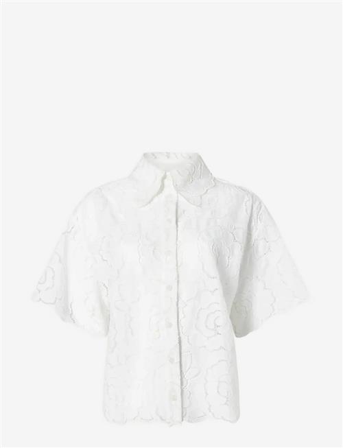 Malina | Claudia Short Sleeve Lace Shirt | 38
