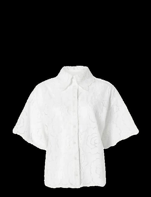 Malina | Claudia Short Sleeve Lace Shirt | 44