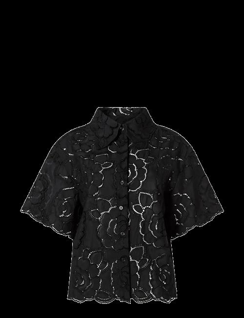 Malina | Claudia Short Sleeve Lace Shirt | 38