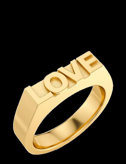 Edblad | Love Signet Ring Gold | M