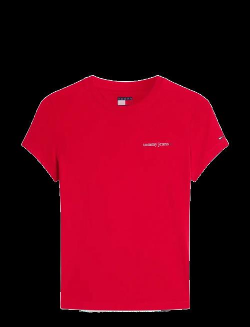 Tommy Jeans | Tjw Slim Ess Logo 1 Ss Tee Ext | XL