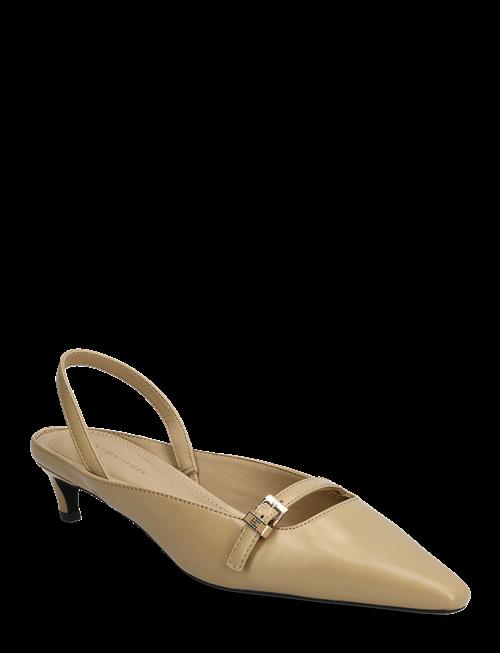 Tommy Hilfiger | Th Buckle Kitten Slingback Pump | 37