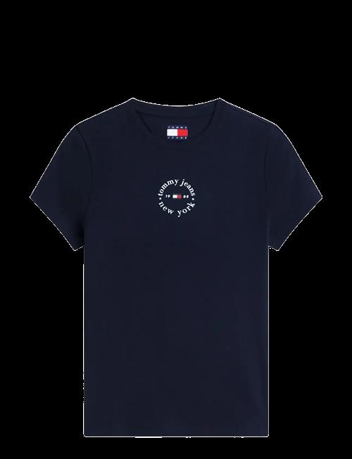 Tommy Jeans | Tjw Slim Ess Logo2 Rib Tee Ext | L