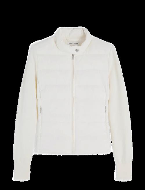 Tommy Hilfiger | Lw Down Knit Mix Jacket | M