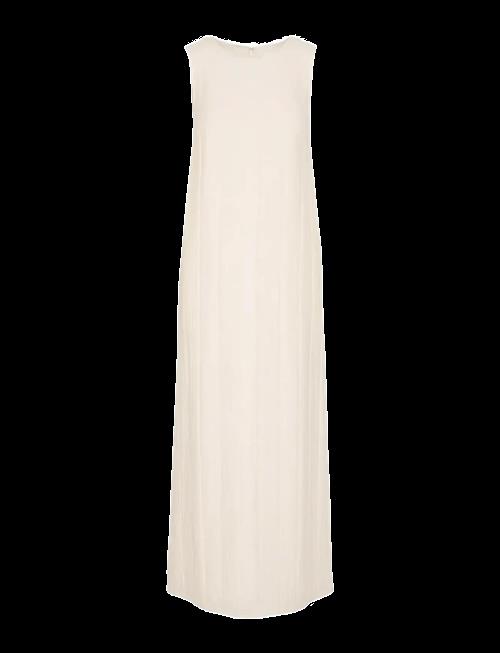 Calvin Klein | Viscose Sheer Stripe Shift Dress | M