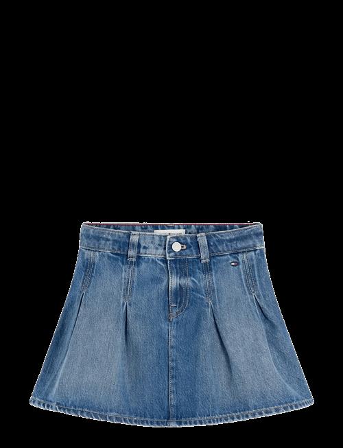 Tommy Hilfiger | Denim Pleated Skirt | 42