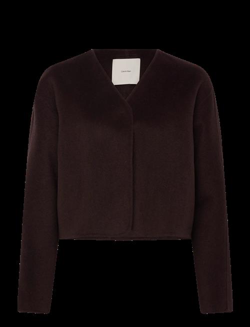 Calvin Klein | Short Df Wool Cardigan Jacket | L