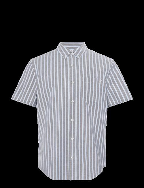 Calvin Klein Jeans | Ss Yd Stripe Oxford Classic Shir | XL