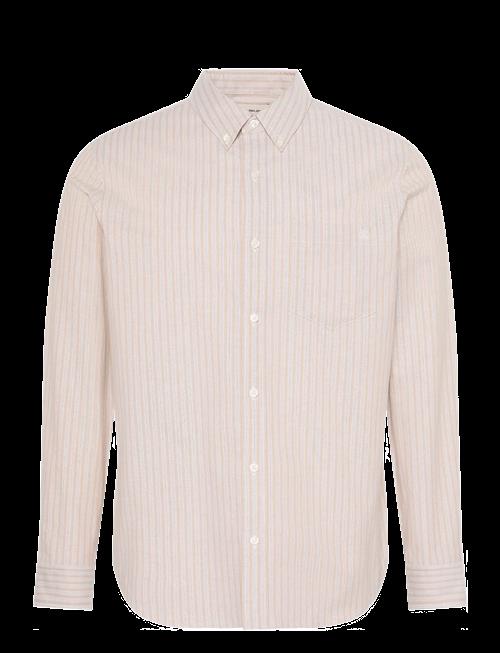 Calvin Klein Jeans | Ls Yd Stripe Oxford Classic Shir | L