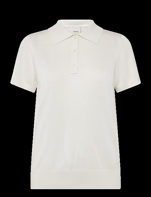 Calvin Klein | Fine Gauge Ss Polo | L
