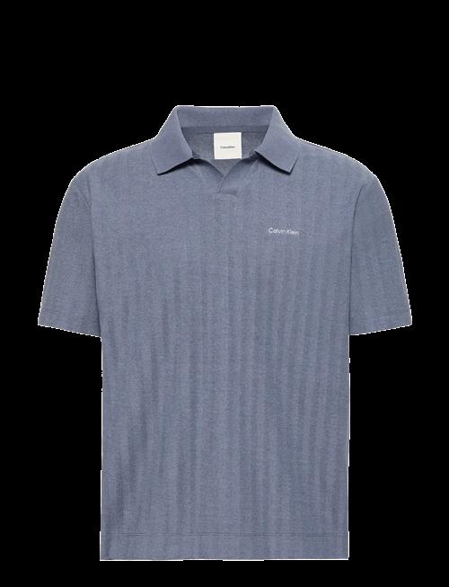 Calvin Klein | Ss Easy Vertical Stripe Textured | M