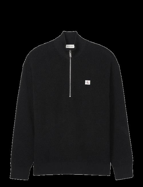 Calvin Klein Jeans | Ls Ez Cotton Waffle Quarter Zip | XL