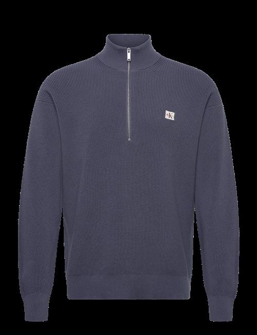 Calvin Klein Jeans | Ls Ez Cotton Waffle Quarter Zip | S